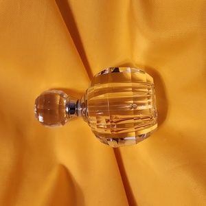 Vintage Oleg Cassini Crystal Perfume Bottle